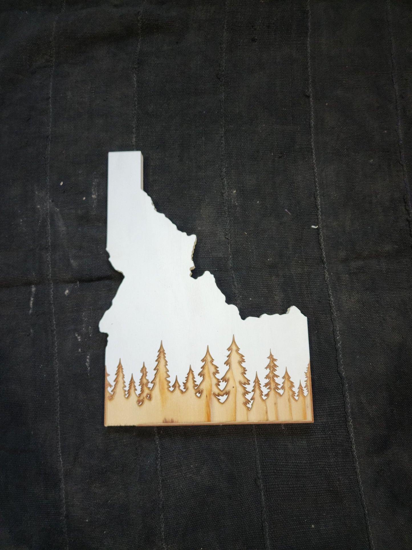Idaho Wall Art | Idaho Mountain Sign | Idaho Wood Decor | Wooden State Sign