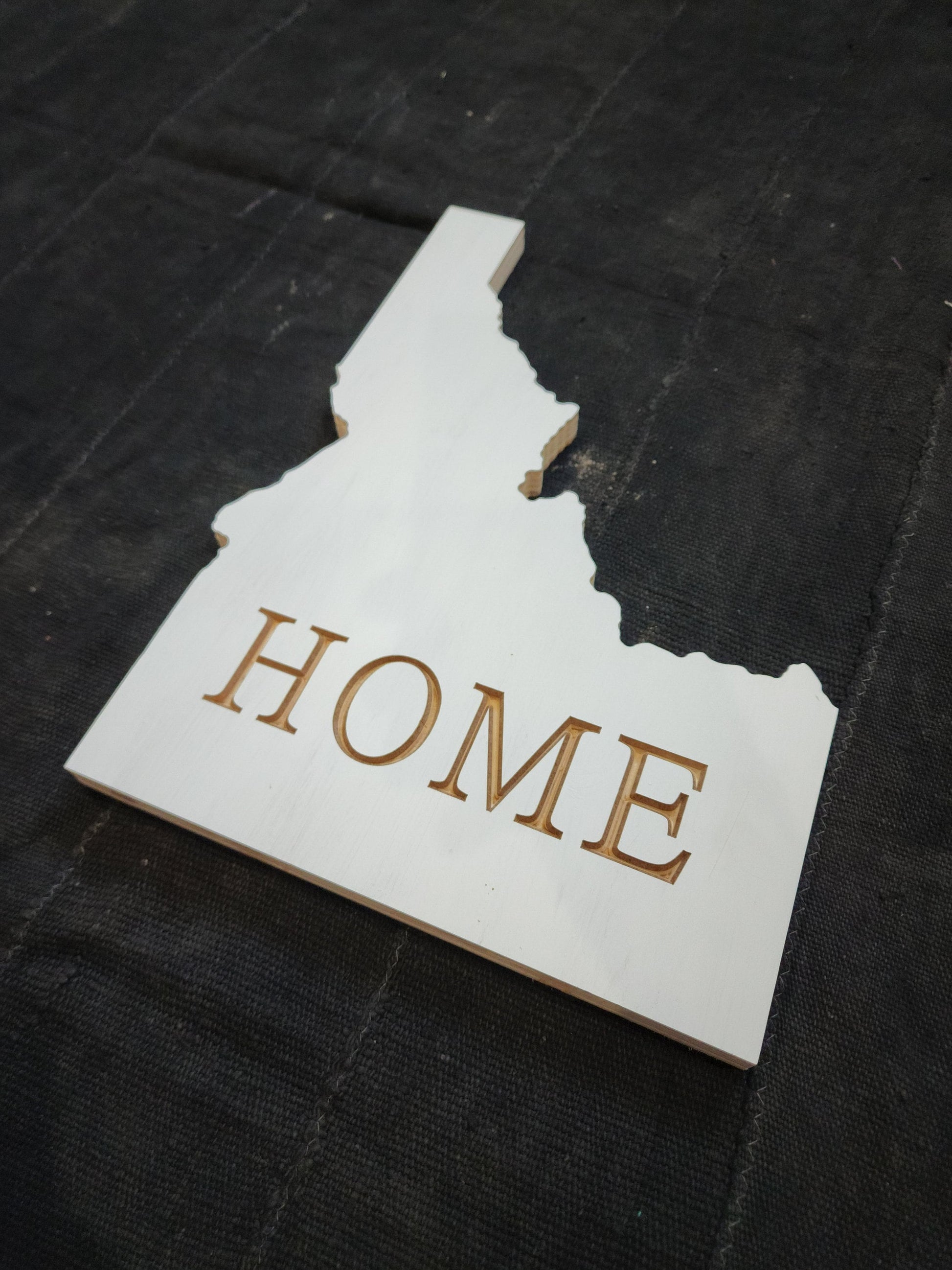 Idaho Wall Art | Idaho Mountain Sign | Idaho Wood Decor | Wooden State Sign