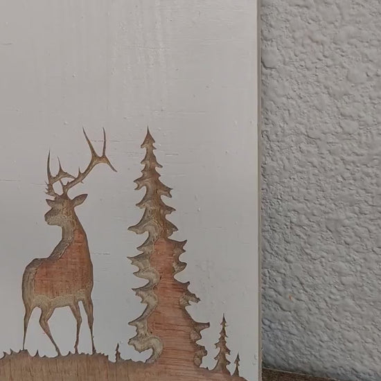 Idaho Wall Art | Idaho Mountain Sign | Idaho Wood Decor | Wooden State Sign